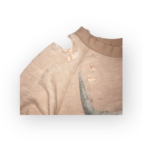 VHTF: OG Wildfox ☺︎︎ Cherie Destroy Sweater BBJ ☺︎︎ Baggy Beach Jumper ☺︎︎ Pink - Picture 9 of 16